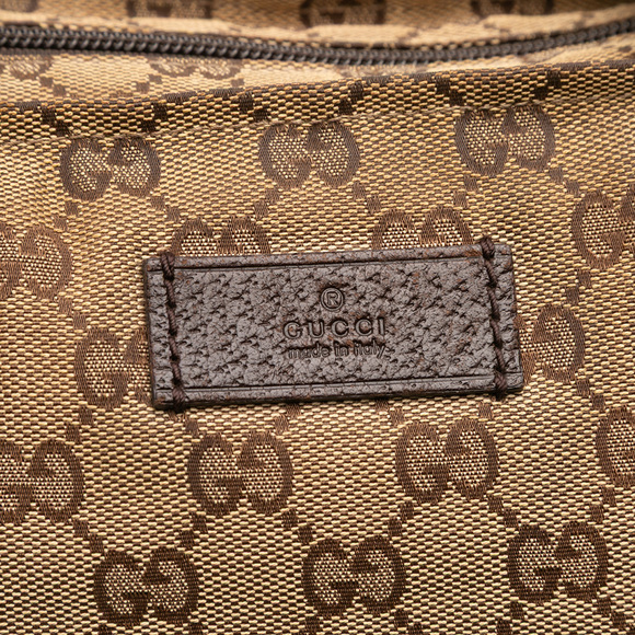 Pre-Loved Gucci GG Canvas Web Tote - Picture 7 of 9